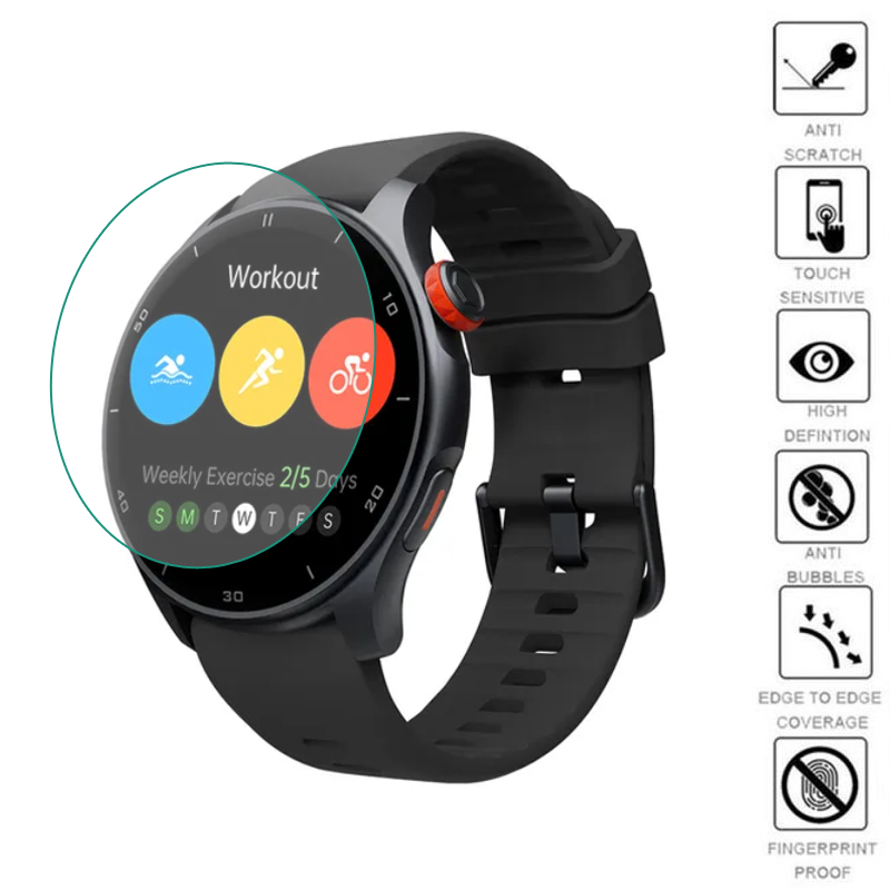 Smartwatch Icon - 5 pièces TPU souple Smartwatch clair
