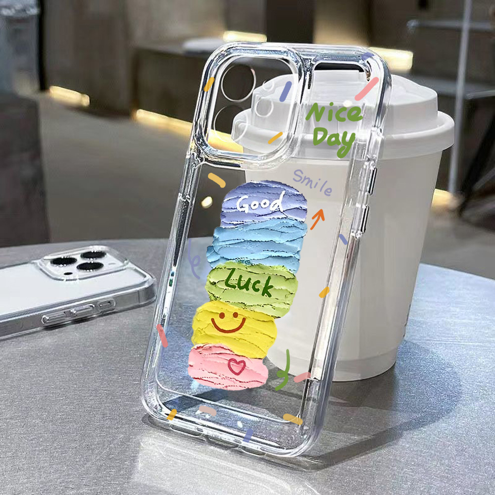 Apple Iphone 15 Pro Max - Coque de téléphone colorée pour iPhone