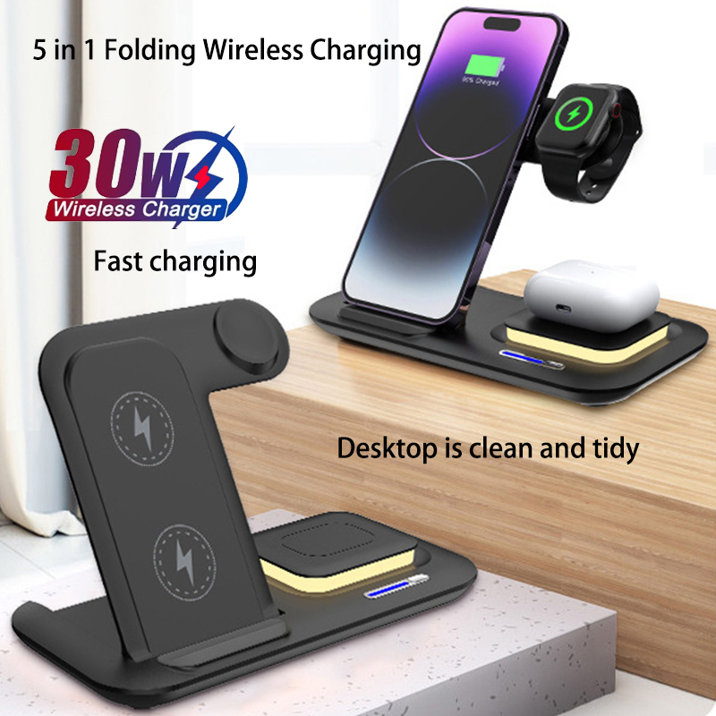 Smartwatch Ac - Station de charge sans fil pliable