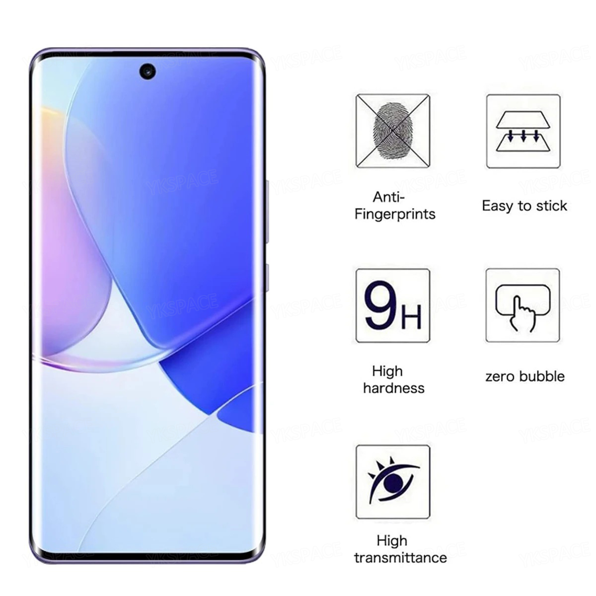 2 pièces 3D bord incurvé 9H HD - Oppo Find X8 avis et prix