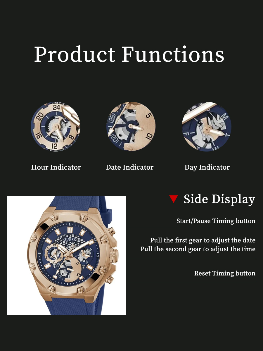 Montre pour homme GUESS GW0334 - Smartwatch Guess avis et prix