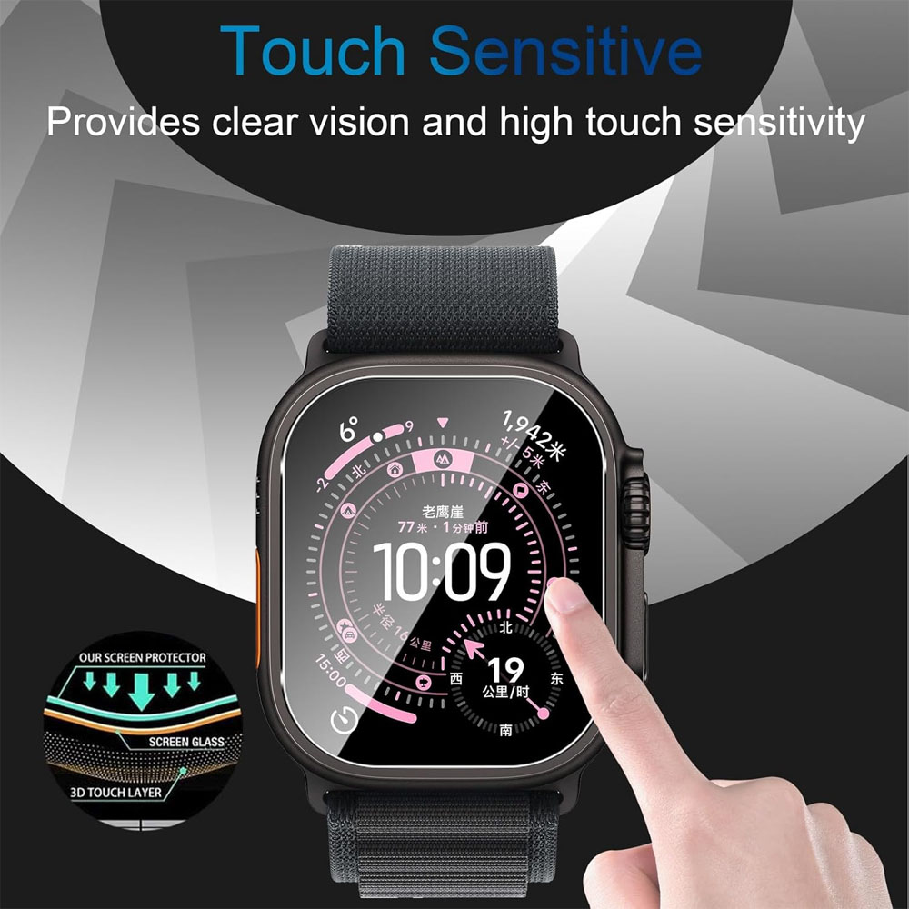Verre trempé pour Apple Watch  - Watch Case Bumper avis et prix