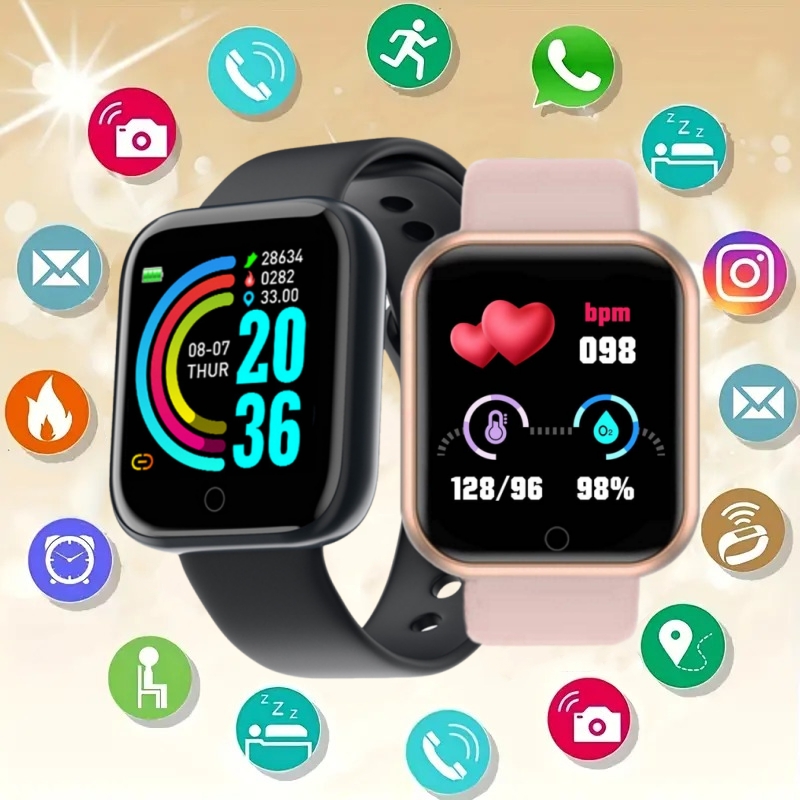 Montre connectée Y68 D20 pour  - Smartwatch Touch avis et prix