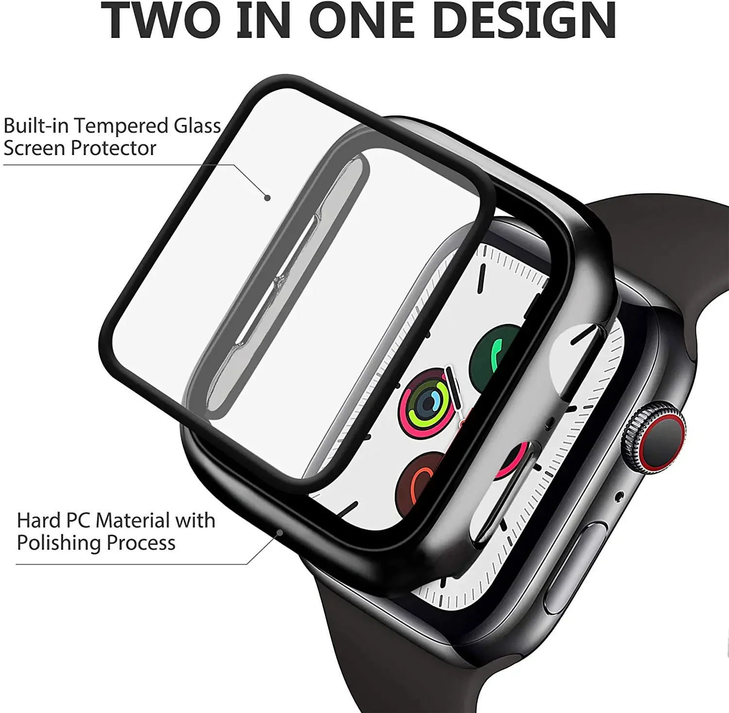 Verre trempé + couvercle pour  - Smartwatch Icon avis et prix