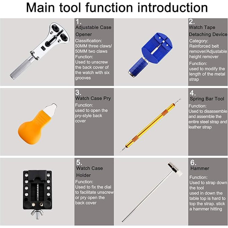 Kit de réparation de montres p - Tool Kit Strap Change avis et prix