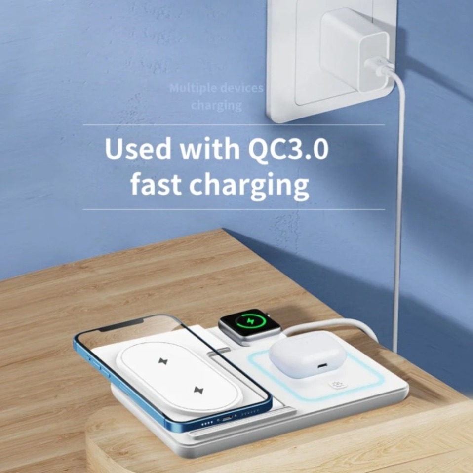 Lampe LED de nuit 3 en 1, char - Smartwatch Ac avis et prix
