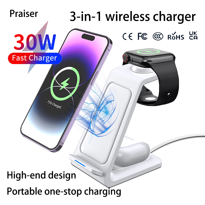Station de charge sans fil 3 e - Watch Charger Cable avis et prix
